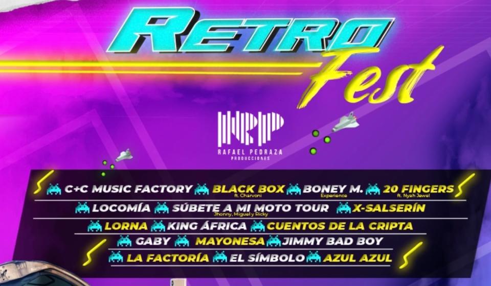 El Retro Fest se toma la capital de Colombia, con una nómina de artistas imperdibles. Foto: lasmejoresentradas.com