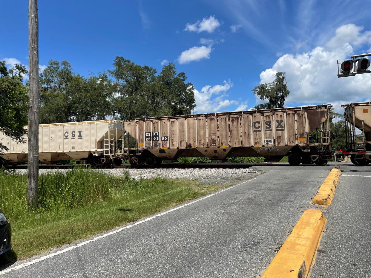 Train death in Ocala on Thursday afternoon