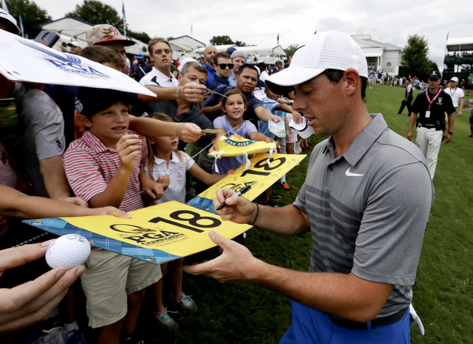 Will Rory McIlroy win at Quail Hollow this week? (AP)