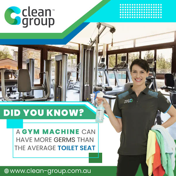 Gym cleaning services by Clean Group Commercial Cleaning