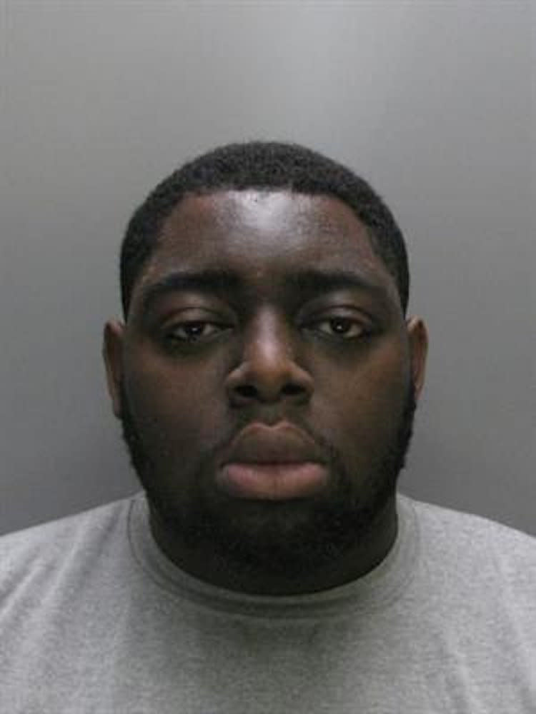 Eghobamien was sentenced to one year in a young offenders’ centre (Picture: SWNS)