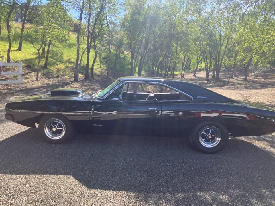 This 1968 Dodge Charger RT belongs to Joe Schuler of Palo Cedro, who bought the muscle car in 1990. It had "good structure but needed a lot of everything," he said. What he loves most about driving it is sharing the experience with friends and family, he said. Look for his car at Kool April Nites on Saturday, April 27, 2024.