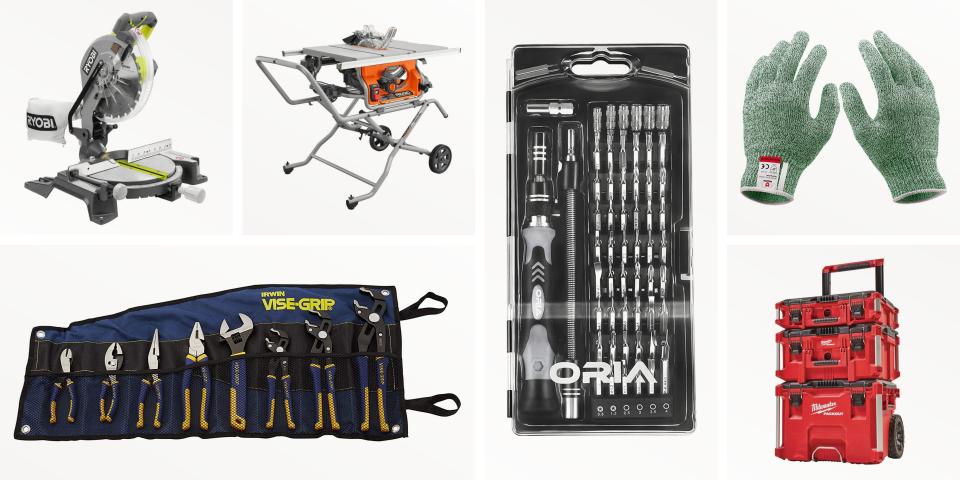 <p>If you need tools for yourself or are gifting them to that first-time homeowner or handyman/woman, Black Friday sales can help you save some cash on a thoughtful present. We’ve rounded up 13 of the best deals, from stocking stuffer drive sets to table saws that you’d be lucky to fit under the tree. And if you need more inspiration, have a look at our <a href="https://www.popularmechanics.com/home/tools/g378/tools-gifts/" rel="nofollow noopener" target="_blank" data-ylk="slk:Best Tools Under $200;elm:context_link;itc:0;sec:content-canvas" class="link ">Best Tools Under $200</a>.</p>