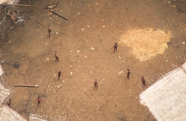 Incredible new photos of uncontacted Amazon tribe emerge