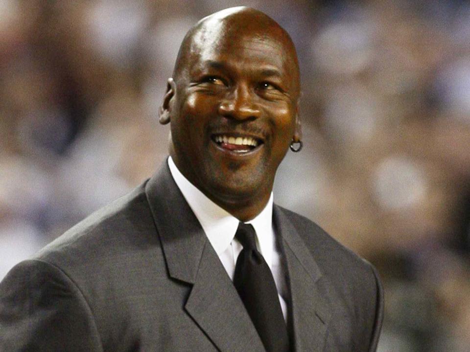 <p>Mark Cornelison/Lexington Herald-Leader/Tribune News Service/Getty </p> Michael Jordan at the 2009 NCAA men