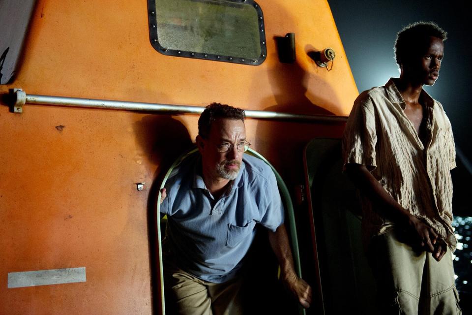 Tom Hanks and Faysal Ahmed in 'Captain Phillips'