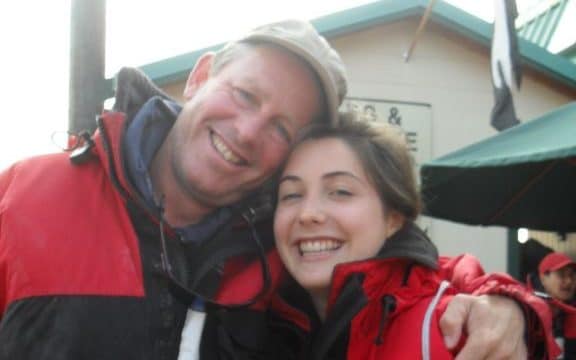 Nic Hart with his daughter Averil, whose death from anorexia was described as an "avoidable tragedy" in a report