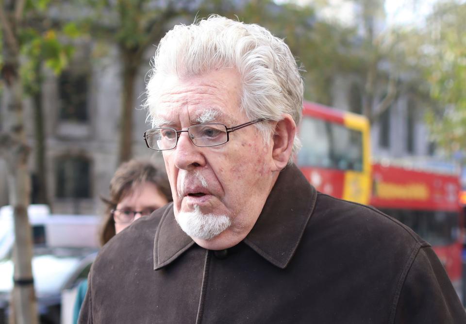 Pic shows: Disgraced kids TV entertainer Rolf Harris arrives at the High Court in London today for the second day of his appeal He arrives with his ni