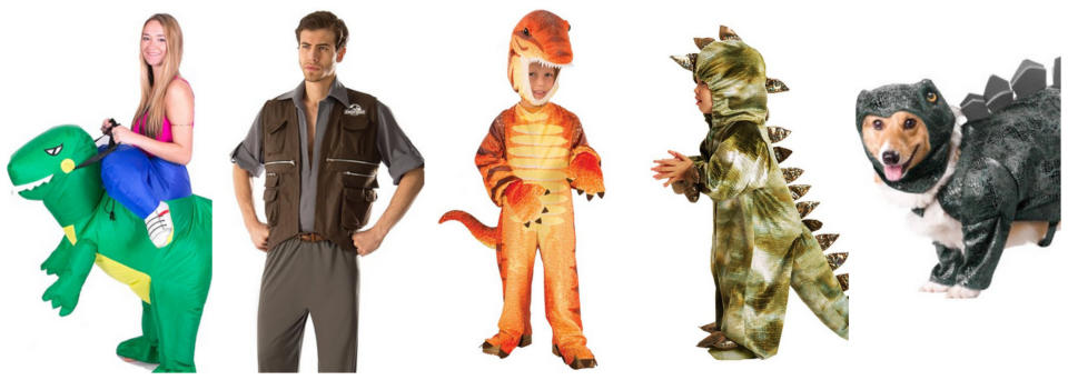Jurassic World family Halloween costume idea