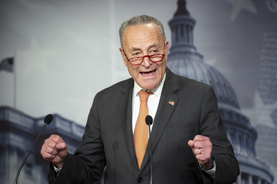 Progressive Senate candidates haven&rsquo;t given Senate Minority Leader Chuck Schumer much to worry about this cycle. (Photo: Caroline Brehman via Getty Images)