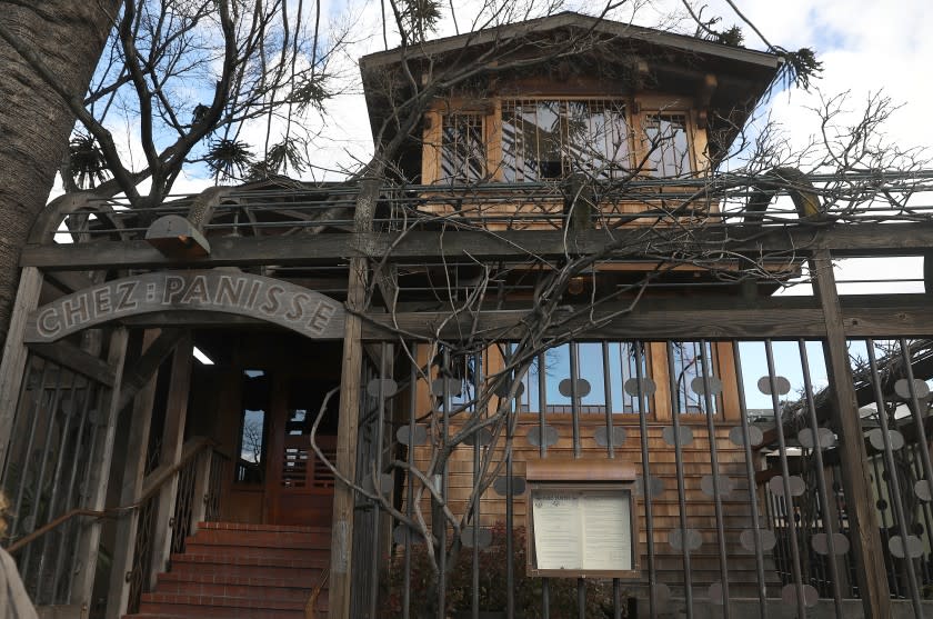 Front outside view of Chez Panisse on Wednesday, Feb. 20, 2019, in Berkeley, Calif. (Photo by Liz Hafalia/San Francisco Chronicle via Getty Images)