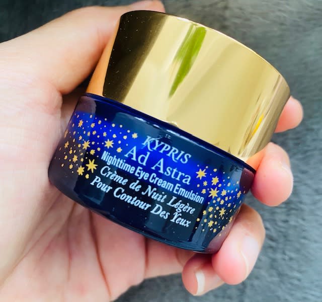 Kypris Beauty Nighttime Eye Cream Emulsion. (PHOTO: Reta Lee/Yahoo Lifestyle SEA)