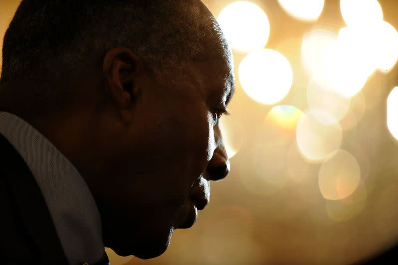 FILE PHOTO: Jordan attends Clinton's ceremonial swearing-in at the State Department in Washington