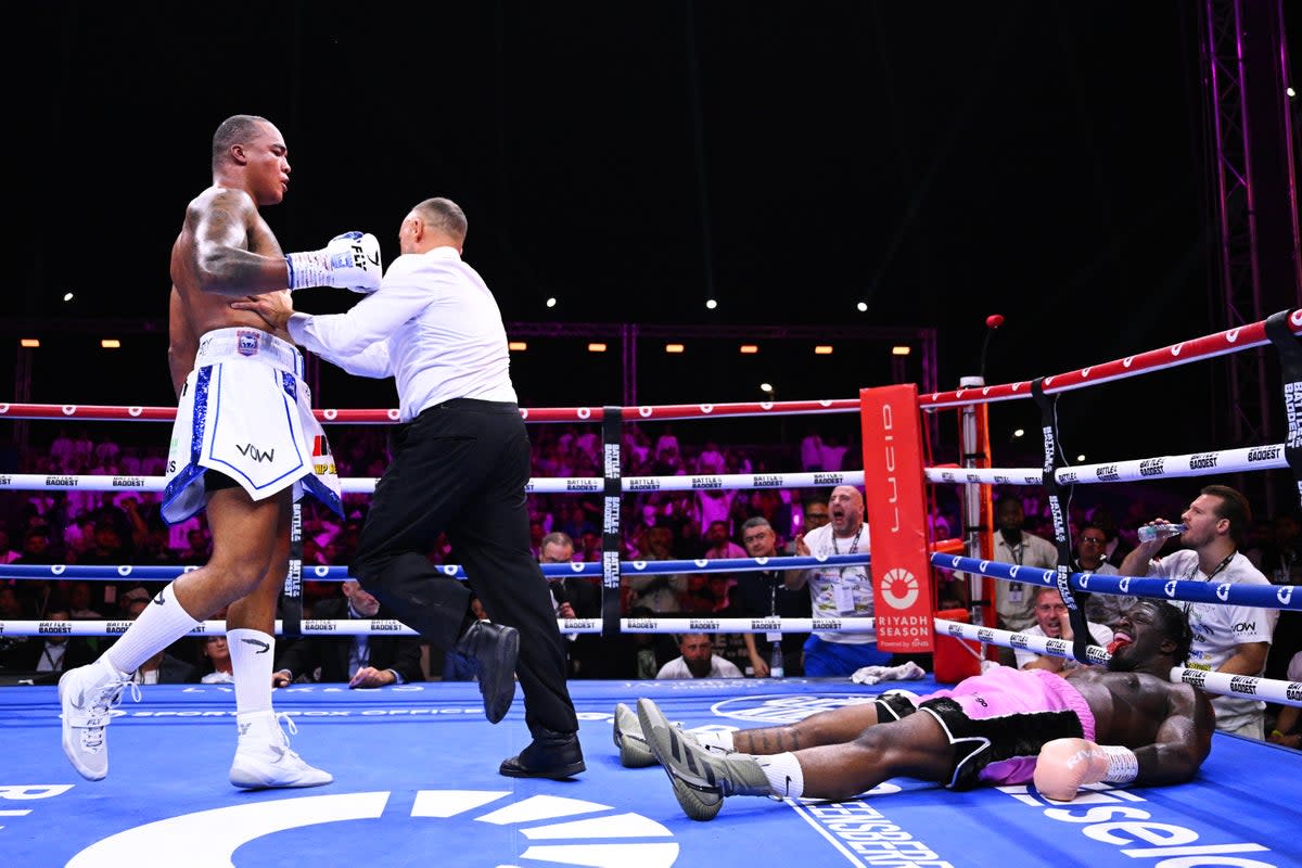 Fabio Wardley stopped rival David Adeleye (Getty Images)