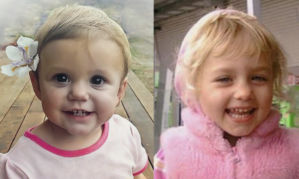 Photos of Isabella and Summer who died after swallowing button batteries. 