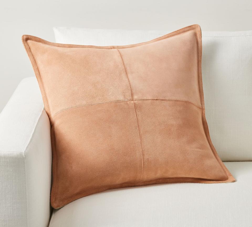 <p><a href="https://go.redirectingat.com?id=74968X1596630&url=https%3A%2F%2Fwww.potterybarn.com%2Fproducts%2Fpieced-suede-pillow-covers&sref=https%3A%2F%2Fwww.elledecor.com%2Fshopping%2Fhome-accessories%2Fg46075053%2Fpantone-peach-fuzz-kitchen-home-products%2F" rel="nofollow noopener" target="_blank" data-ylk="slk:Shop Now;elm:context_link;itc:0;sec:content-canvas" class="link ">Shop Now</a></p><p>Pieced Suede Pillow Cover</p><p>potterybarn.com</p><p>$79.00</p>