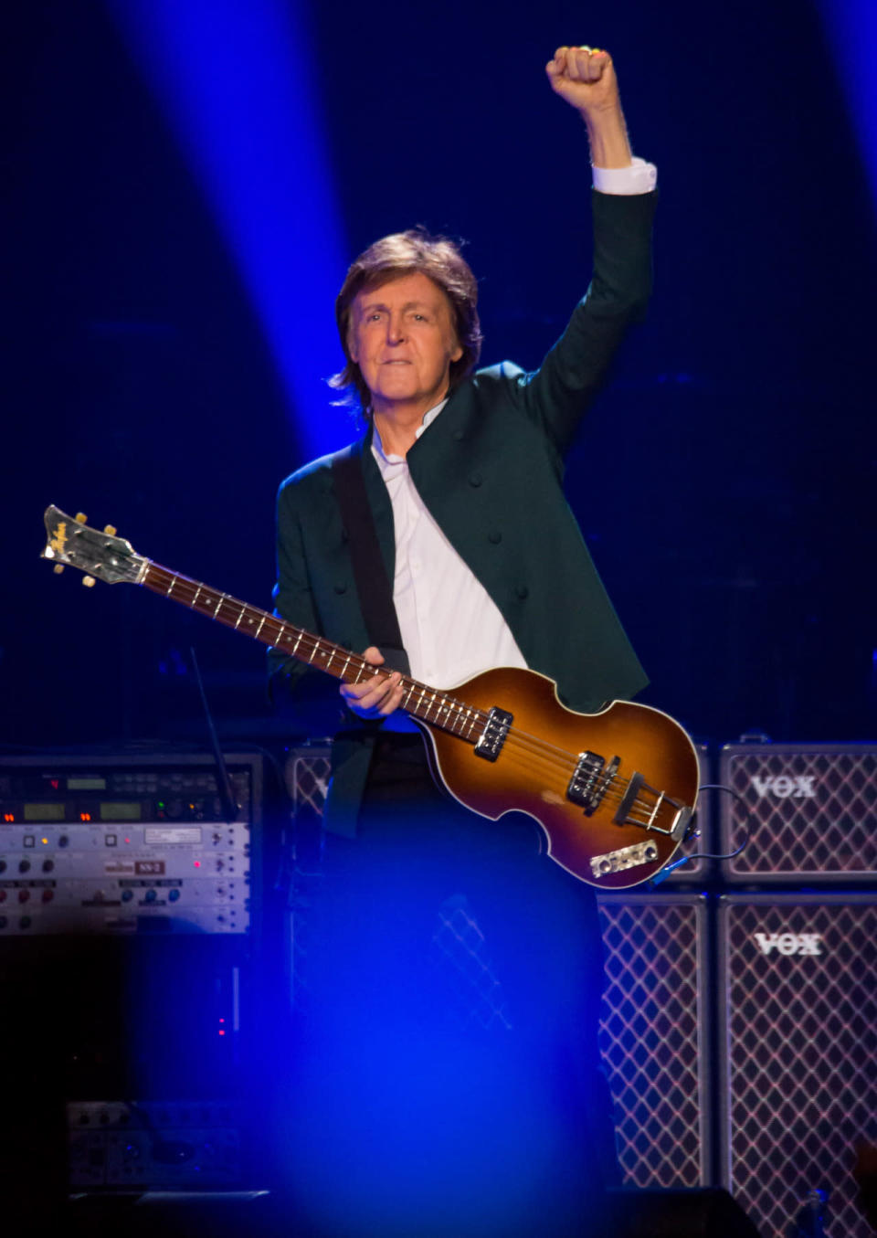 Paul McCartney may win a Grammy in the Rap Field. In fact, he may win two. He’s nominated for Best Rap Performance for appearing as a featured artist on Kanye West’s “All Day,” and Best Rap Song for co-writing that song. Odds of this happening: Not good. Kendrick Lamar’s “Alright” is the frontrunner in both categories.