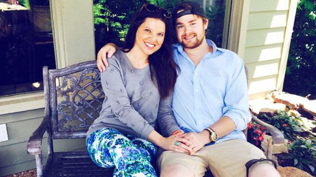 Another member of the Duggar family is getting ready to walk down the aisle! <strong> Michelle </strong>and <strong>Jim Bob Duggar</strong>’s niece, <strong>Amy Duggar</strong>, announced her engagement to <strong> Dillon King</strong> on Monday with a close-up of her new sparkler as she wrapped her arm around her fiancé. “I’m so happy to announce … WE ARE ENGAGED!!!!” the 28-year-old wrote on Instagram. “He loves the Lord, he makes me laugh uncontrollably, he’s loyal, he’s patient, he’s my best friend! Of course I said yes!!” <strong>PHOTOS: Jessa Duggar and Ben Seewald's Cute Married Life</strong> King also posted the happy news on his Instagram, gushing about his soon-to-be wife. “I got down on one knee because you are the only woman I have and will truly love forever.!!! Xoxo,” he wrote lovingly. <strong>PHOTOS: Jill Dillard's Pregnancy Album</strong> Congrats to the happy couple! Earlier this year the <em> 19 Kids and Counting </em>star confirmed she was born out of wedlock. "The tabloids are telling the truth, my mom and dad did have me out of wedlock," Duggar confessed in January. "Just because we are Christians doesn't make us perfect, it just makes us forgiven."