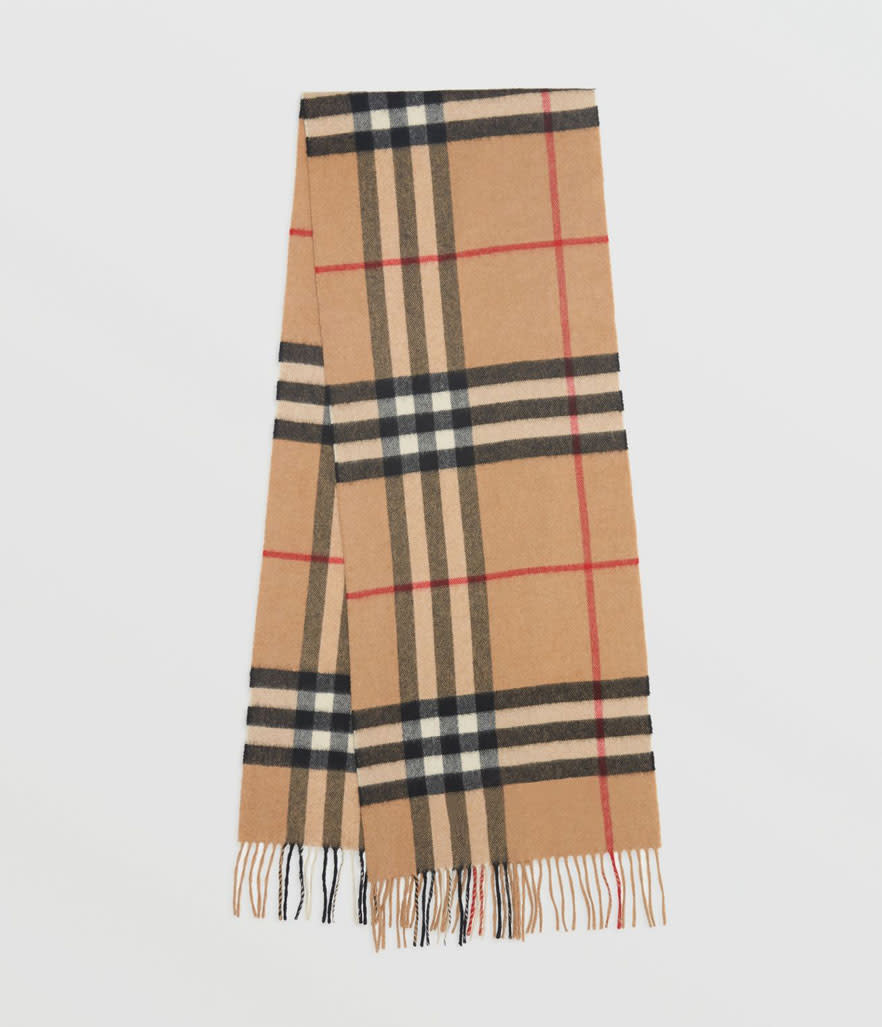 Burberry Classic Check Cashmere Scarf (Photo: Burberry)