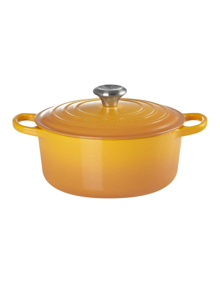 Signature Round Casserole dish, $440