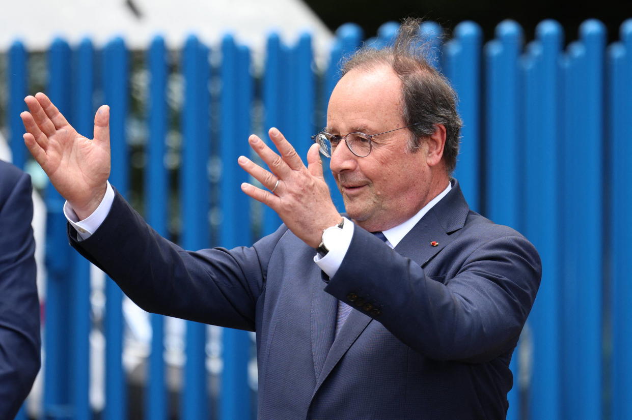 François Hollande (ici en 2023) candidat du nouveau Front populaire aux législatives en Corrèze