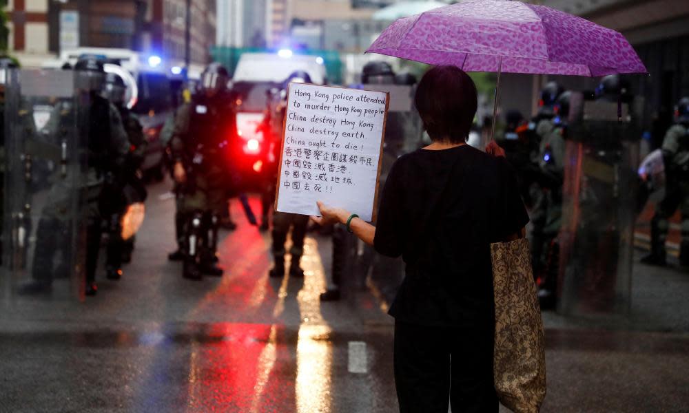 <span>Photograph: Kai Pfaffenbach/Reuters</span>