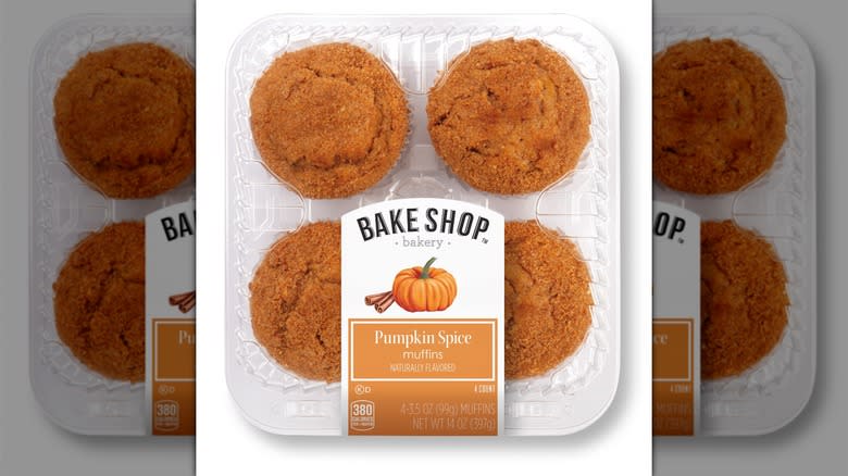 Bake Shop pumpkin spice muffins