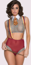 More for casting a spell in the bedroom than bewitching Halloweeners, this super sexy Harry Potter inspired outfit might be best kept behind closed doors...