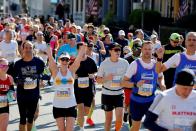 <p>While this rule may be harder to enforce for spectators, alcohol isn't allowed for anyone at <a href="https://help.nyrr.org/tcsnycmarathon/s/article/what-are-nyrrs-rules-of-competition1" rel="nofollow noopener" target="_blank" data-ylk="slk:New York City Marathon race venues.;elm:context_link;itc:0;sec:content-canvas" class="link ">New York City Marathon race venues.</a></p>