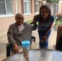 Sheila Owens-Collins, right, with her mother, Hattie Owens, in a photo taken in 2018. Owens-Collins, a pediatrician in Rockville, Md., said her mother, who died in 2019, was unwillingly placed under state-appointed guardianship after a relative allegedly filed a false complaint against Owens-Collins that took away her power of attorney. The case is an example of what advocates say is the overreaching power of the conservatorship system.