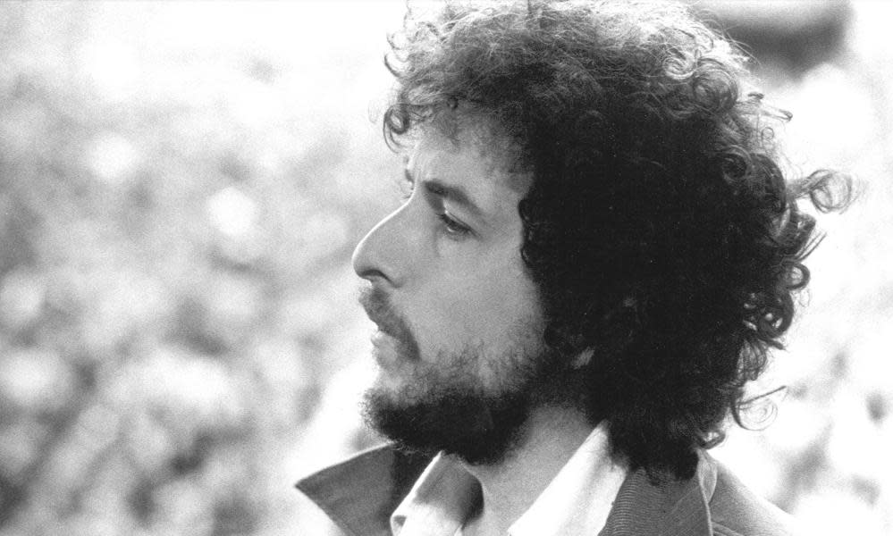 Dylan pictured in 1975.