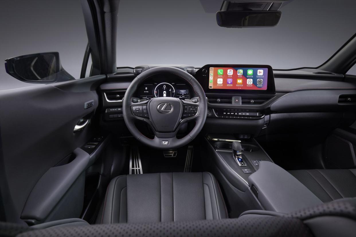 2025 lexus ux300h interior