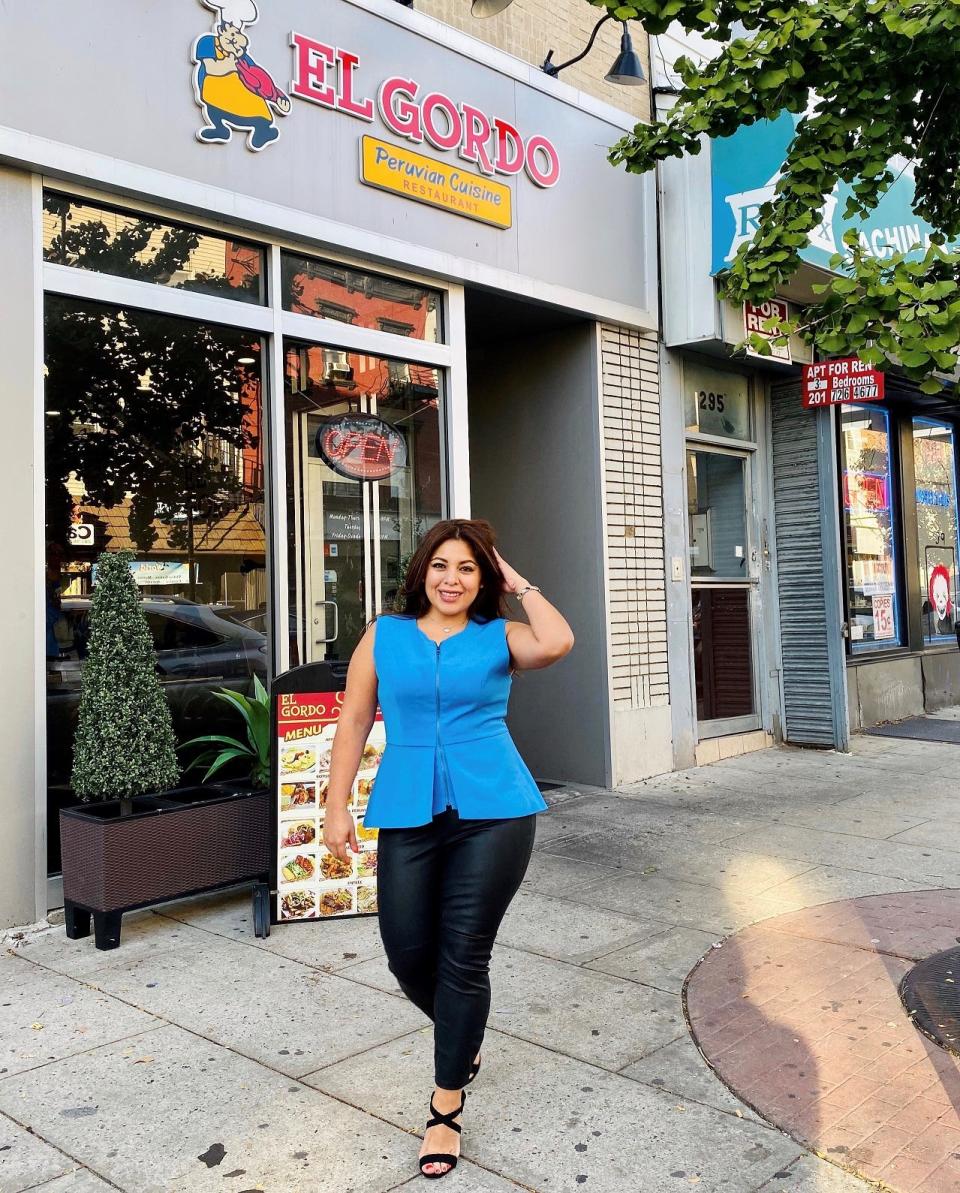 Lizeth Morales at the El Gordo Jersey City location.