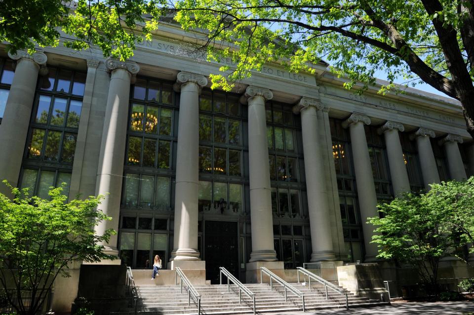 Escuela de leyes de Harvard. (Getty Images/AFP | Darren Mccollester)