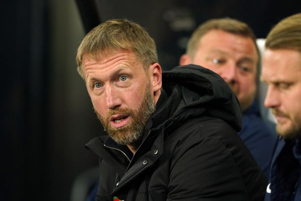 Chelsea manager Graham Potter could be busy in the January transfer window (Owen Humphreys/PA) (PA Wire)