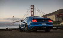 <p>The 2020 Ford Mustang EcoBoost coupe with the High Performance package starts at $32,760. The convertible pushes that price to $38,260, and the automatic transmission adds $1595 to either body style. The Handling pack individually costs $1995, but it's only available on the coupe and requires the $2000 Equipment Group 101A.</p>