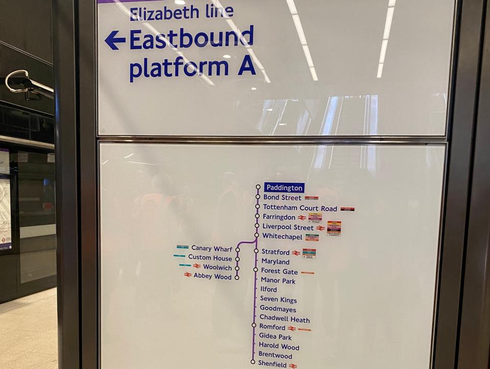 Elizabeth Line in London