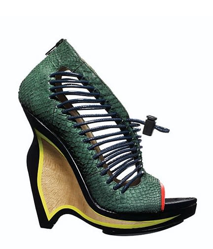 Proenza Schouler featured these narrow wedges in its spring collection.