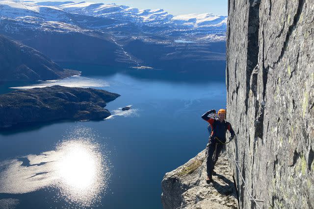 <p>Norges Boltefond/Hornelen Via Ferrata/Courtesy of Visit Nordfjord</p>