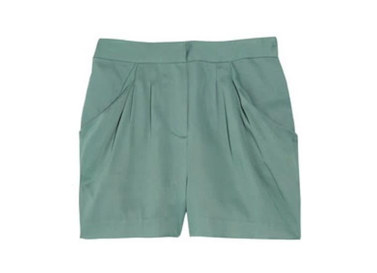 This soft mint color will help you think cool thoughts. 
J.Crew Saunter twill shorts, $98,…