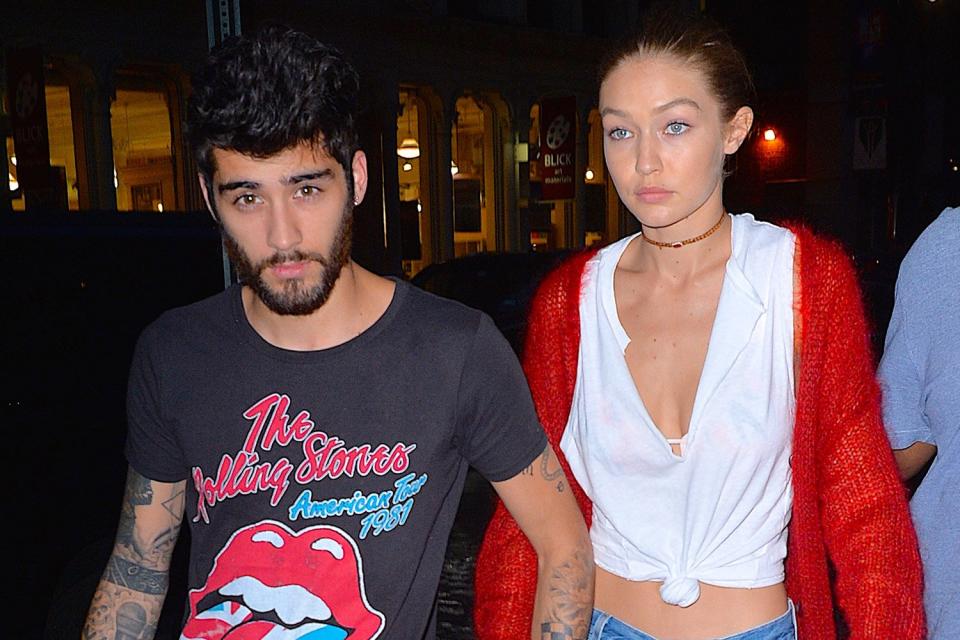 Zayn Malik and Gigi Hadid