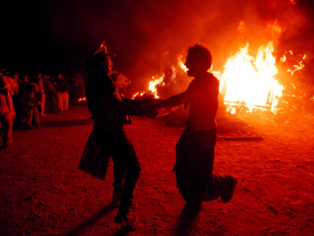 <p>Burning Man organisers considering making Covid vaccinations mandatory</p> (Getty Images)