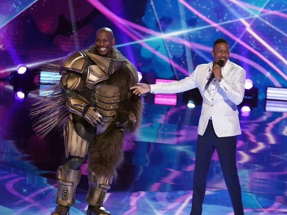 tyrese and nick cannon masked singer
