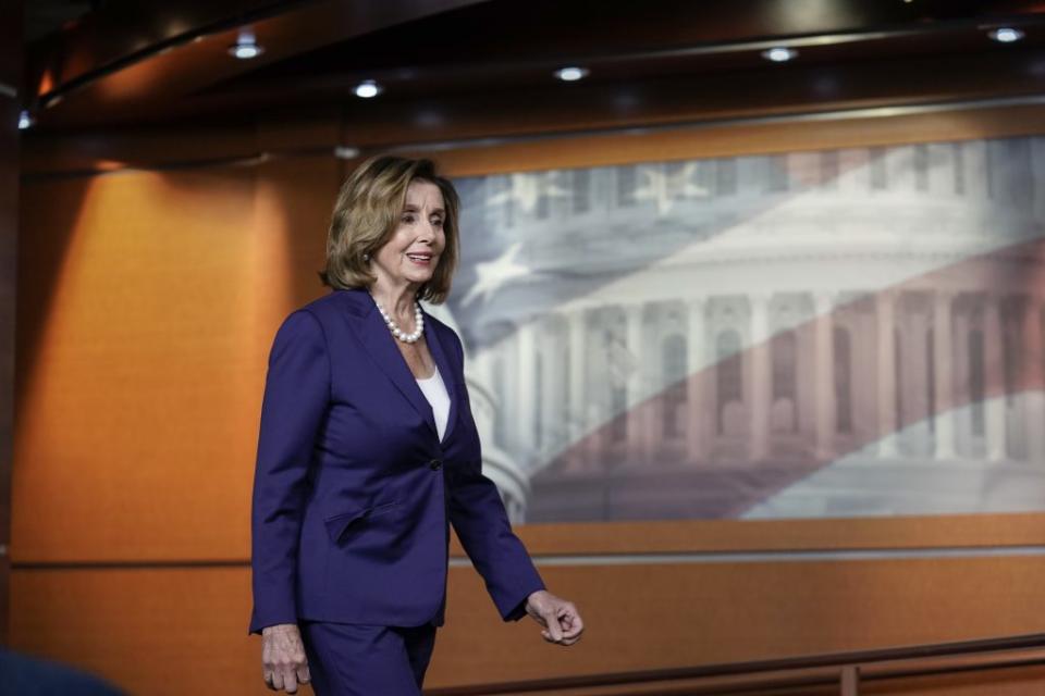 2022-07-30_美國聯邦眾議院議長裴洛西（Nancy Pelosi）。（圖／美聯社）