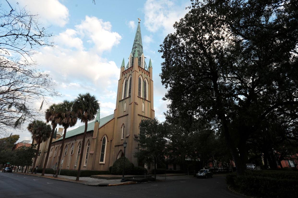 St. John's Episcopal Church on Madison Square in Savannah.