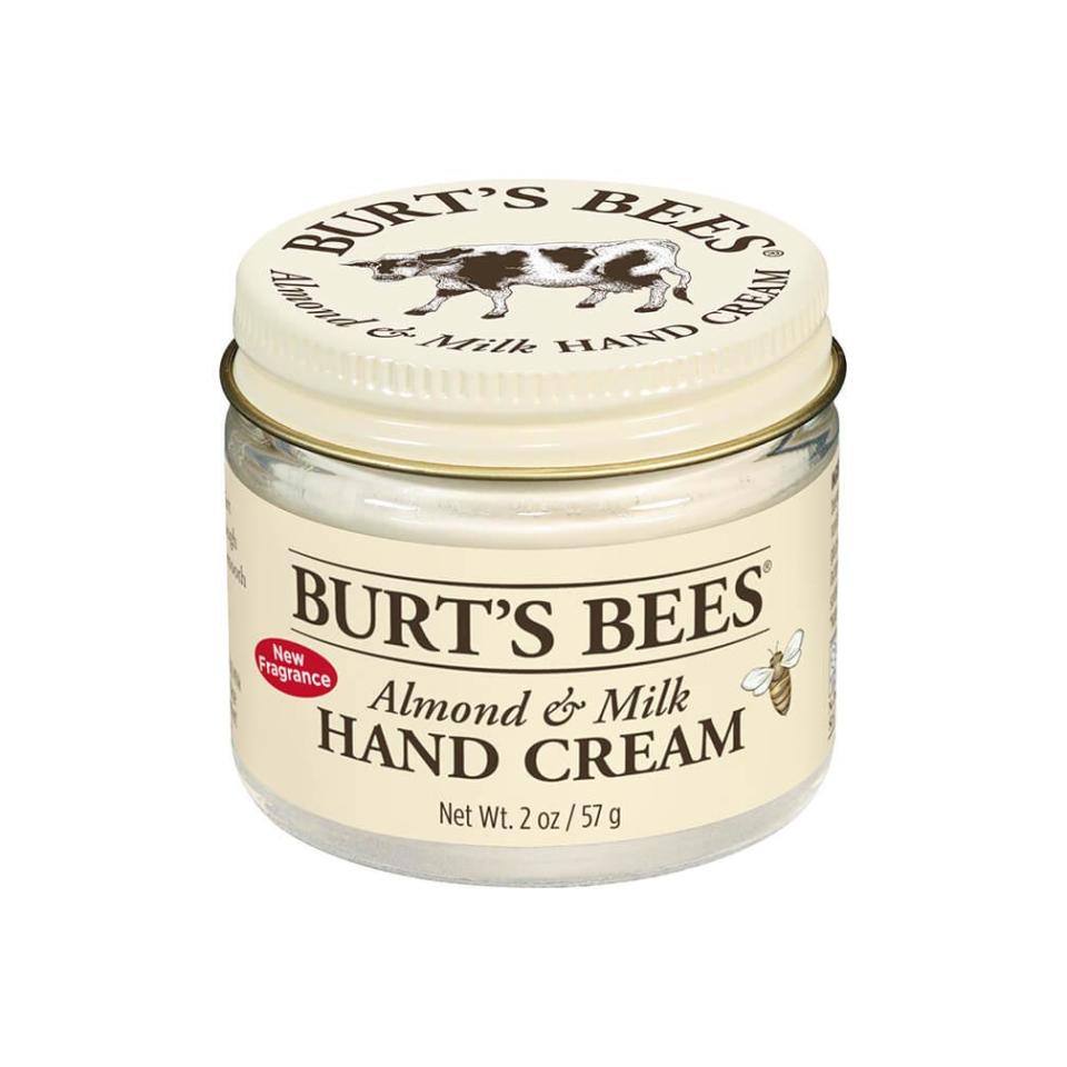 Favorite Natural: Burt’s Bees Almond & Milk Hand Cream