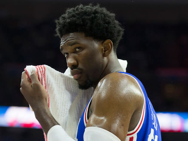 Joel Embiid. (Getty Images)
