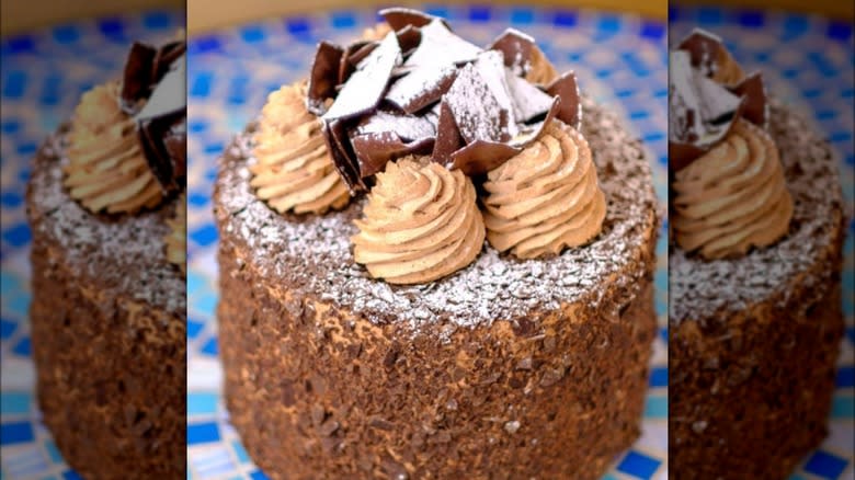 truffle chocolate cake