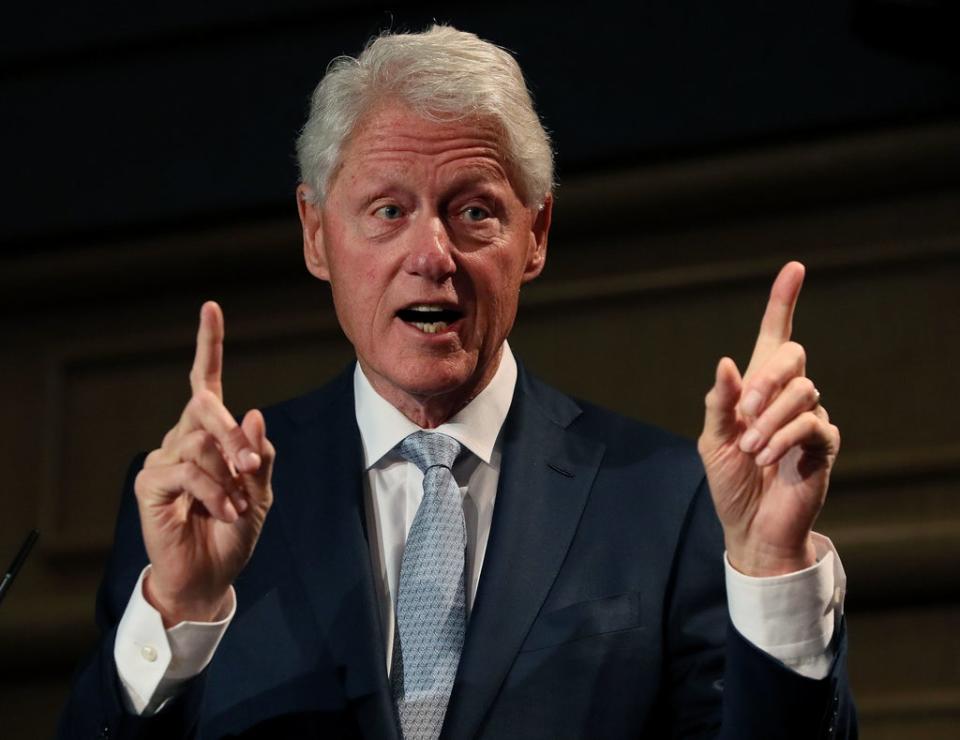 Former US President Bill Clinton (Brian Lawless/PA) (PA Archive)
