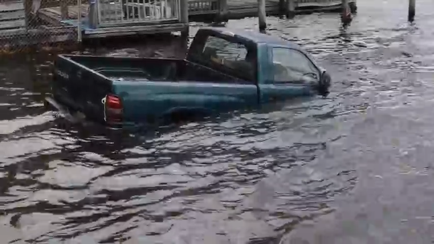 After the bodies of Tarina White and Billy Pullam were found in a truck submerged in Compass Lake in 2016, FHP conducted a reenactment of the incident.